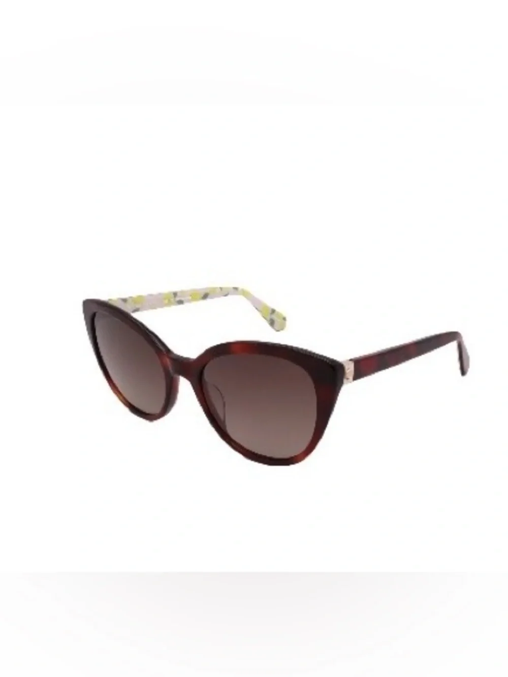 kate spade Amberlee/S Tortoise Shell Cat Eye Sunglasses with Brown Gradient Lens